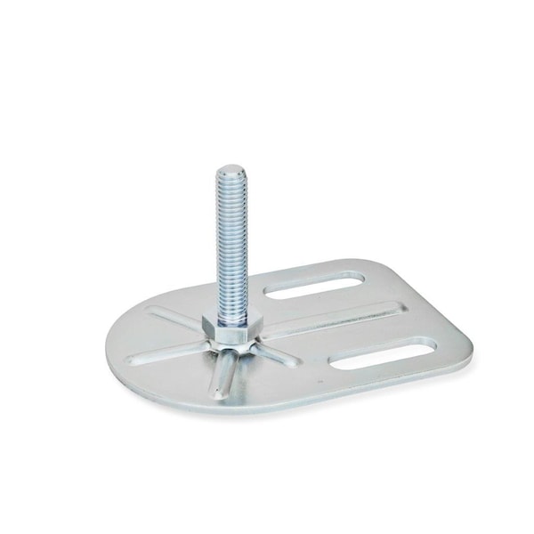JW Winco GN 42-80-1/2X13-100-G0-S Leveling Feet
